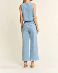 Hersy - Jeri Denim Scalloped Pants