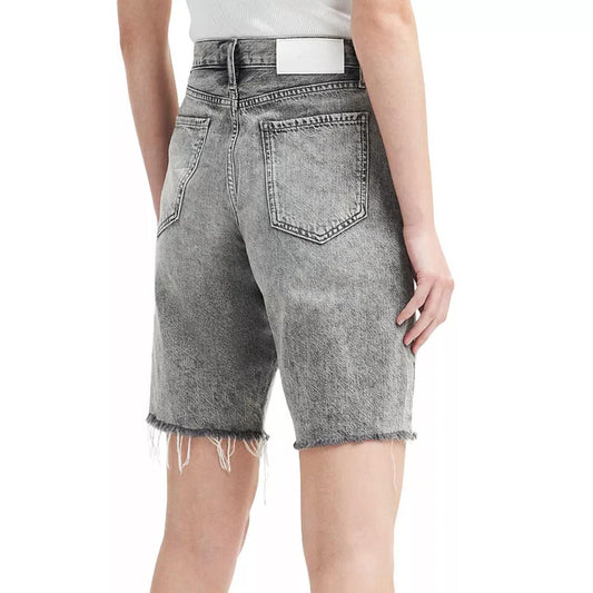 7 For All Mankind - Easy James High Rise Cotton Shorts