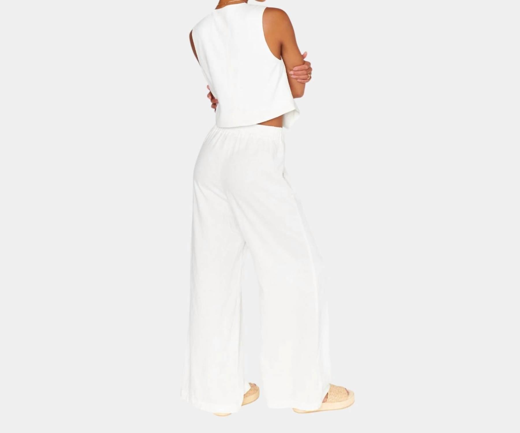 Show Me Your Mumu - Vince Linen Pants