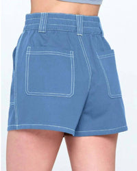 Entro - Shanice Contrast Stitch Shorts