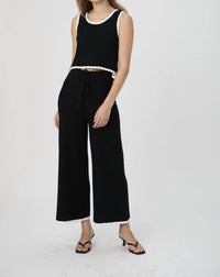 French Connection - Teddy Diamond Knit Pants
