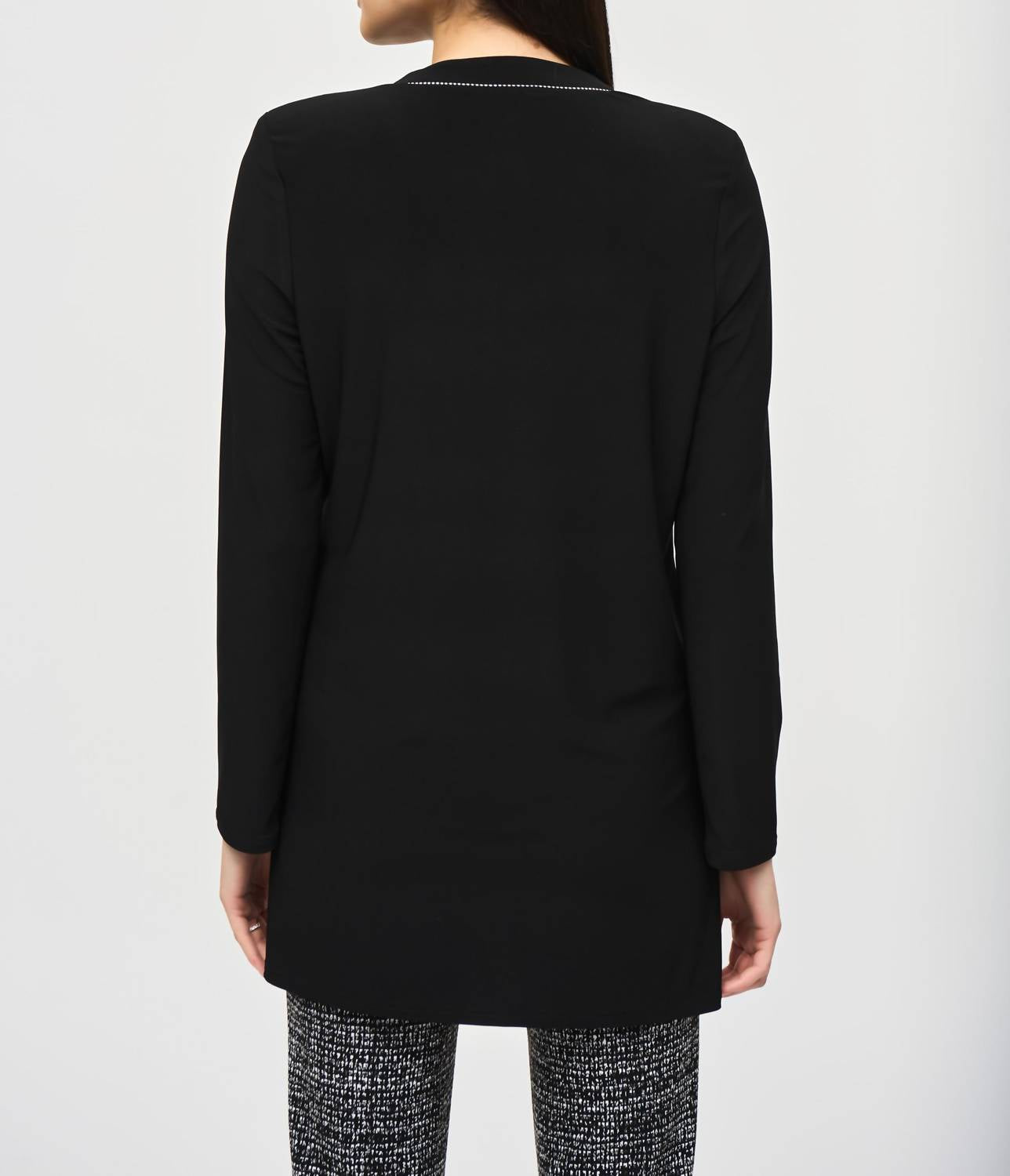 Joseph Ribkoff - Contrast Stitch Trim Cardigan