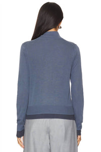 Vince - Double Layer Turtle Neck Top