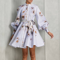 Zimmermann - Hypnotic Buttoned Mini Dress