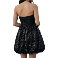 Loveshackfancy - Niko Sequin Bubble Mini Dress