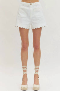 Entro - Scallop Shorts