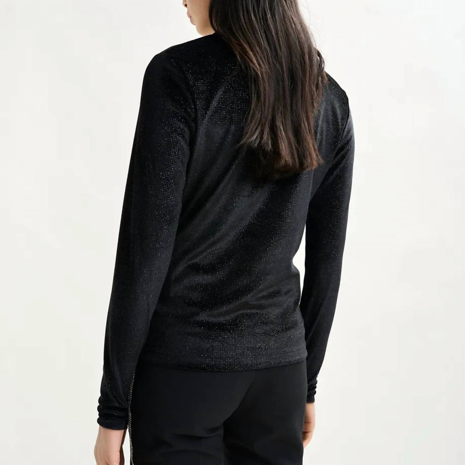 Essentiel Antwerp - Indienne Velvet Top