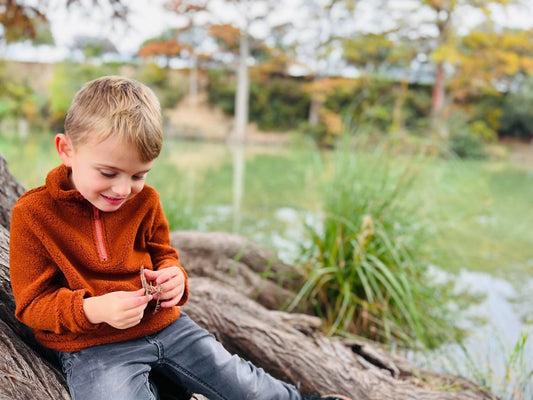 Me & Henry - Boy's Picchu Sherpa