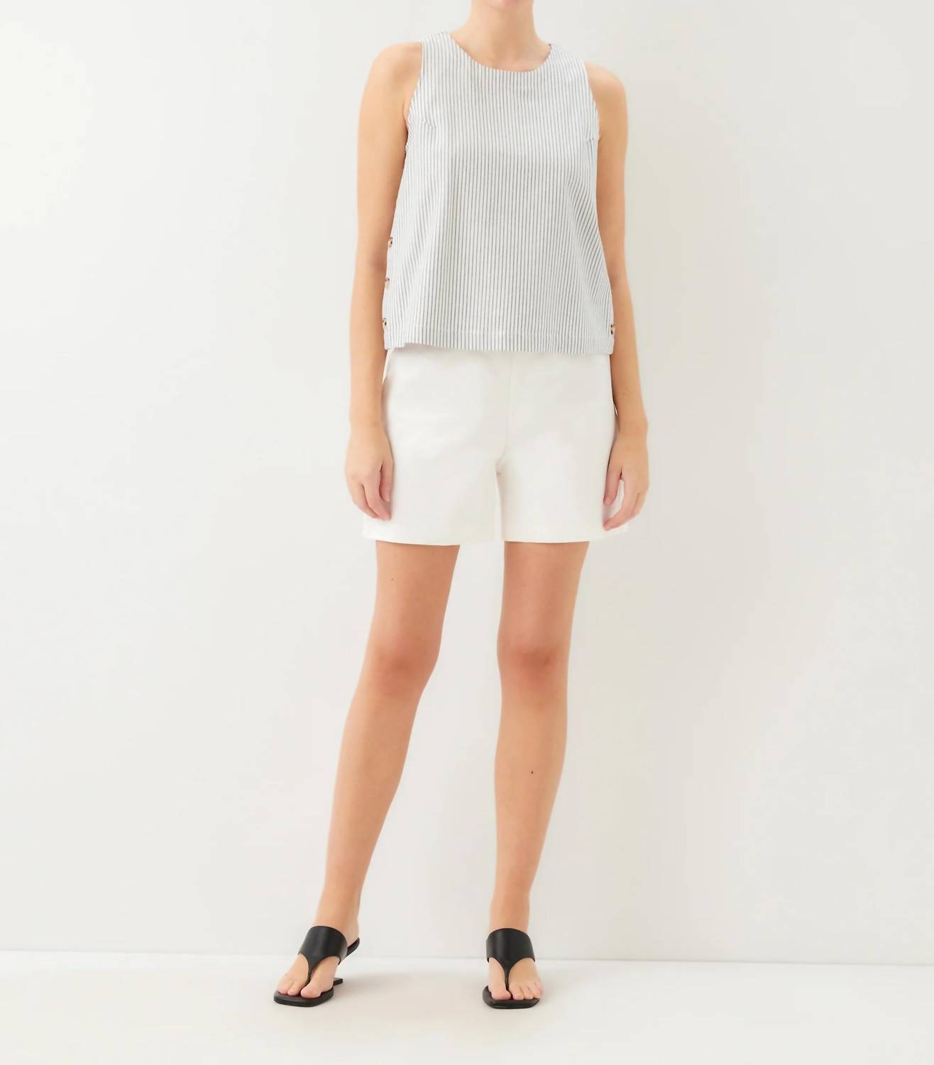 Fifteen Twenty - Clarice Side Button Up