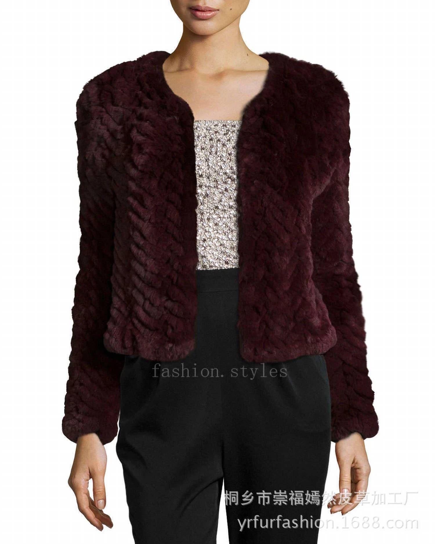 Europa - Rex Rabbit Fur Coat