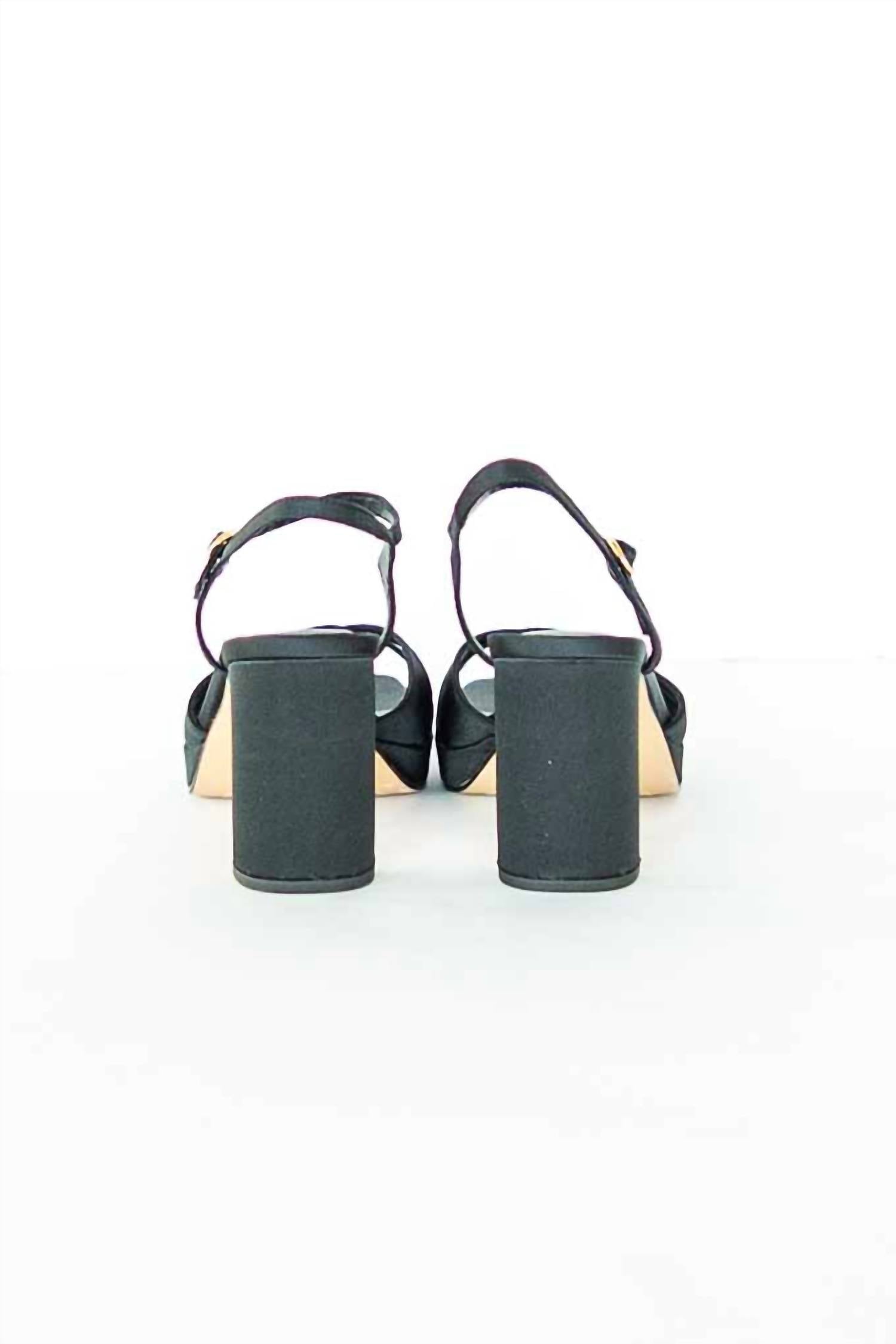 Chinese Laundry - Women's Gracie Satin Platform Heels