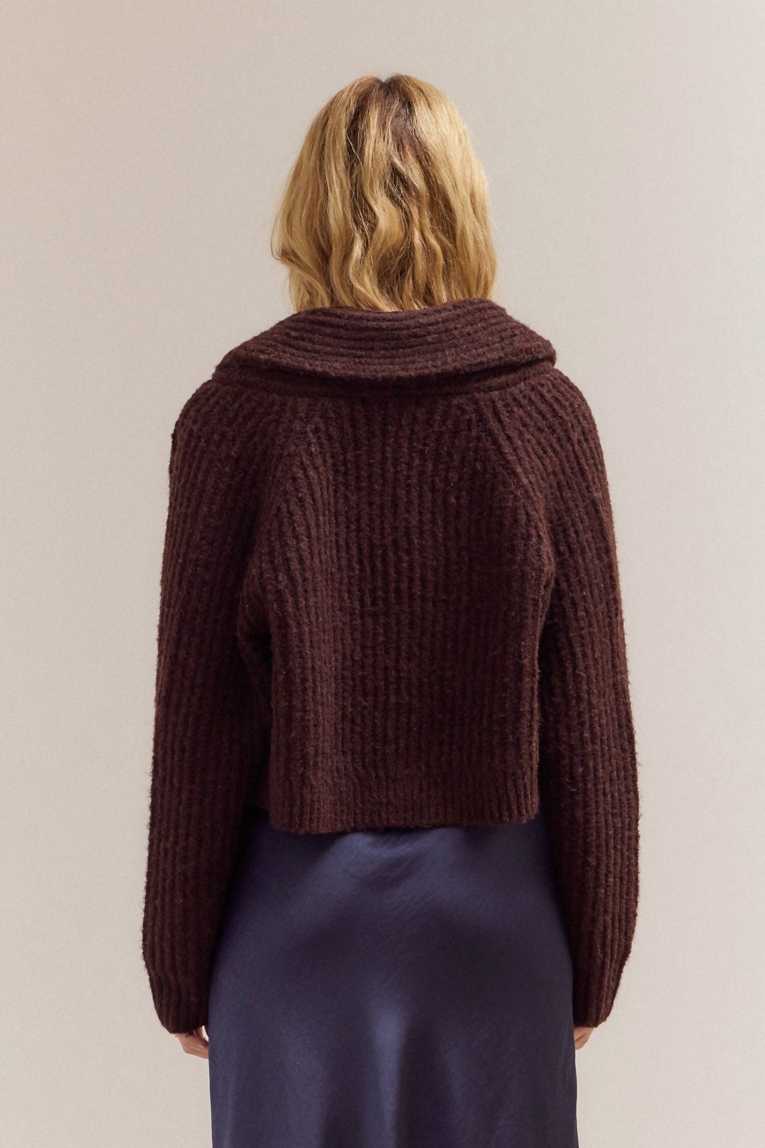 Grade & Gather - Collared Shawl Cardigan