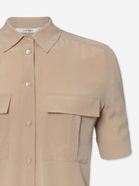Frame - Women's Patch Pocket Button Down Top
