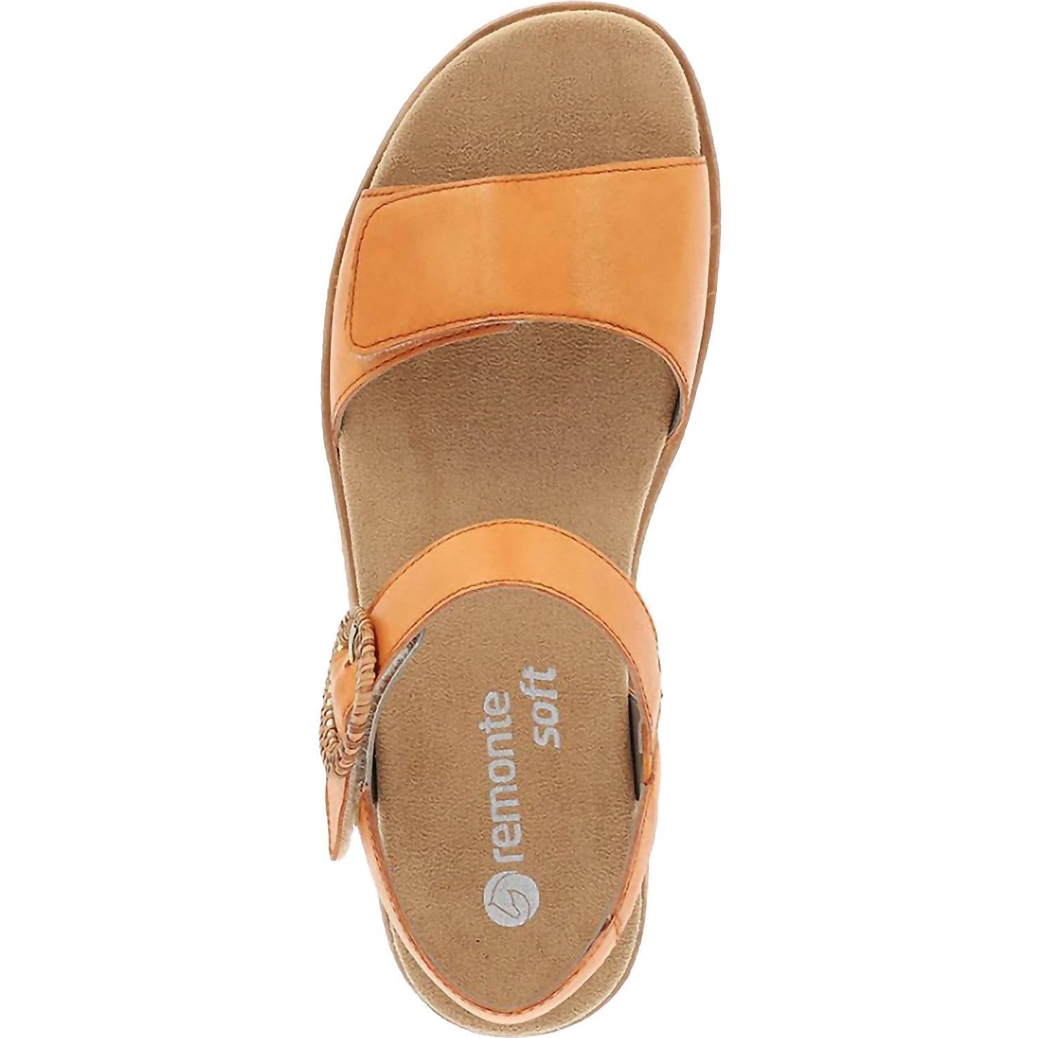 Remonte - Women's Jocelyn Leather Ankle Strap Sandal