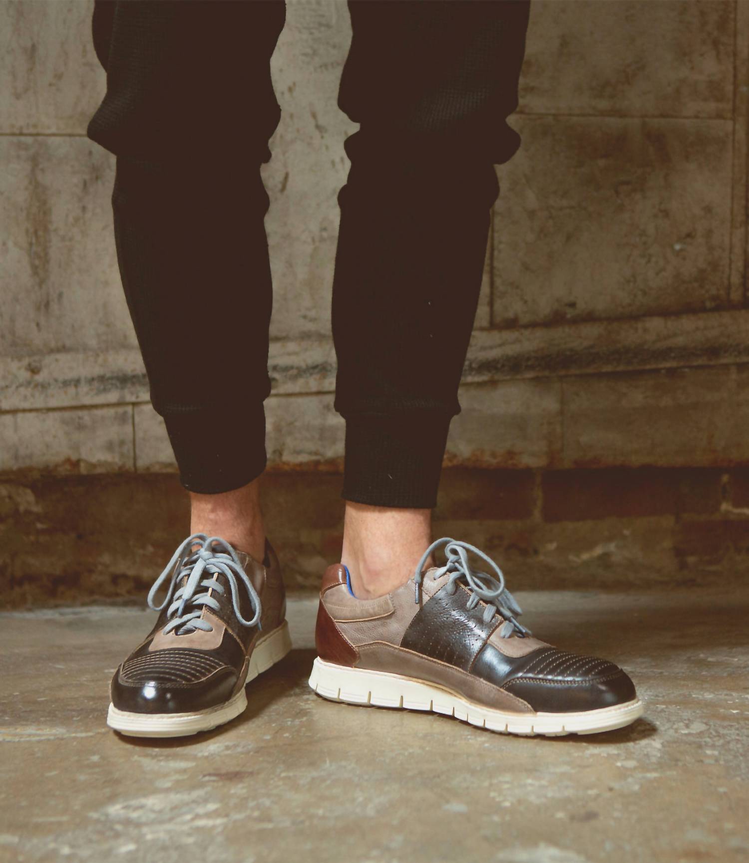 Bedstu - Men's Fairman Low-top Leather Sneaker