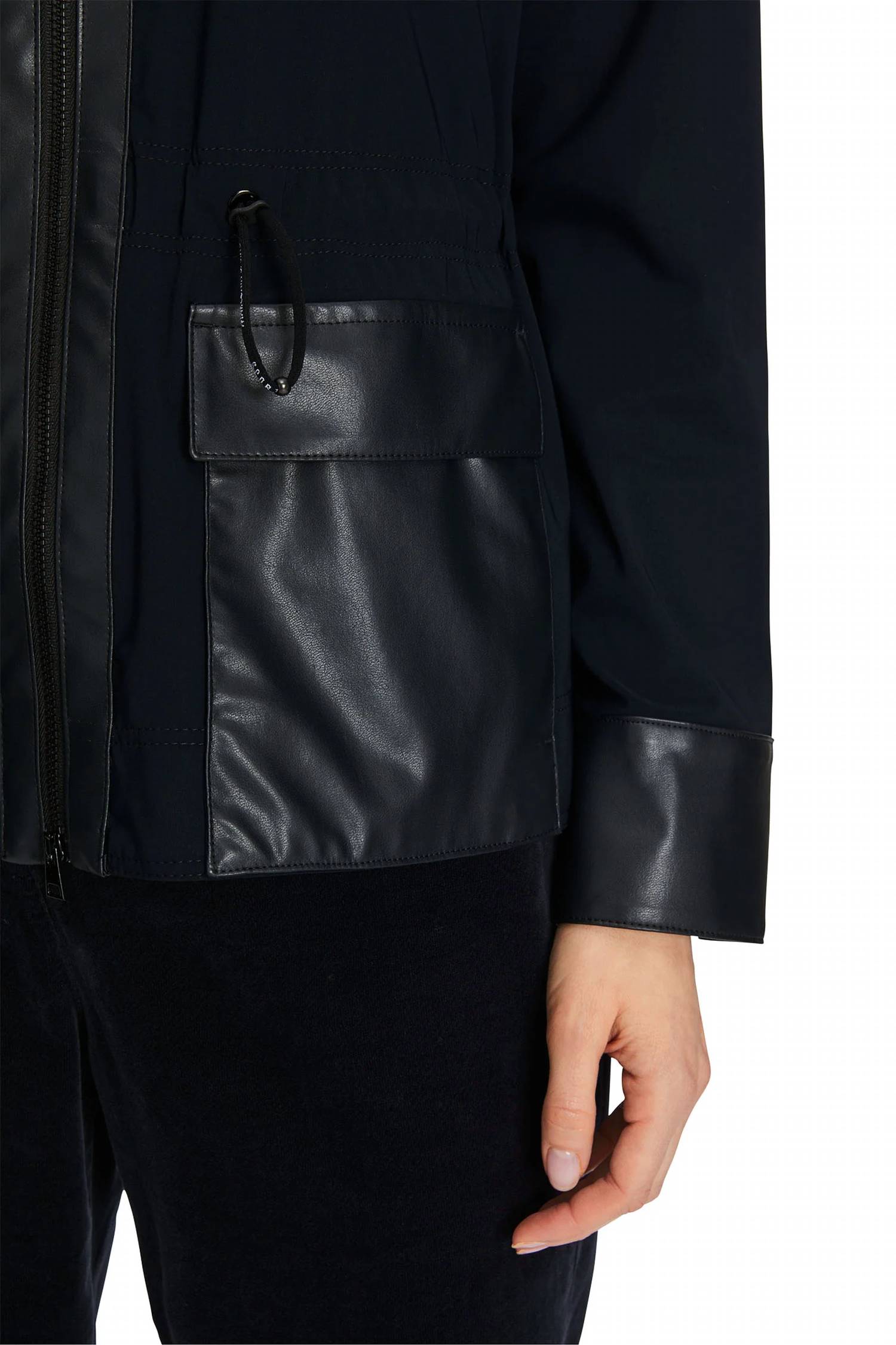 Marc Cain - Sports Mixed Fabric Shirt Jacket