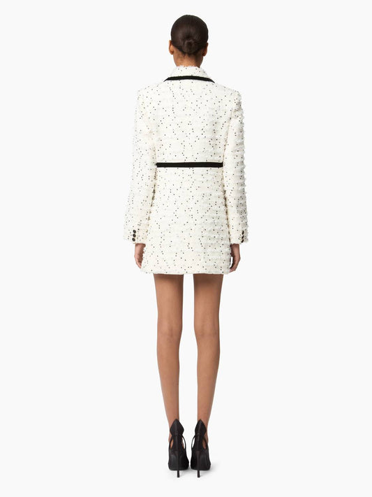 Nina Ricci - Tailored Coat With Contrast Piping