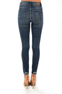 Judy Blue - Bootyfull Destroyed Patch Skinny Jean - Plus