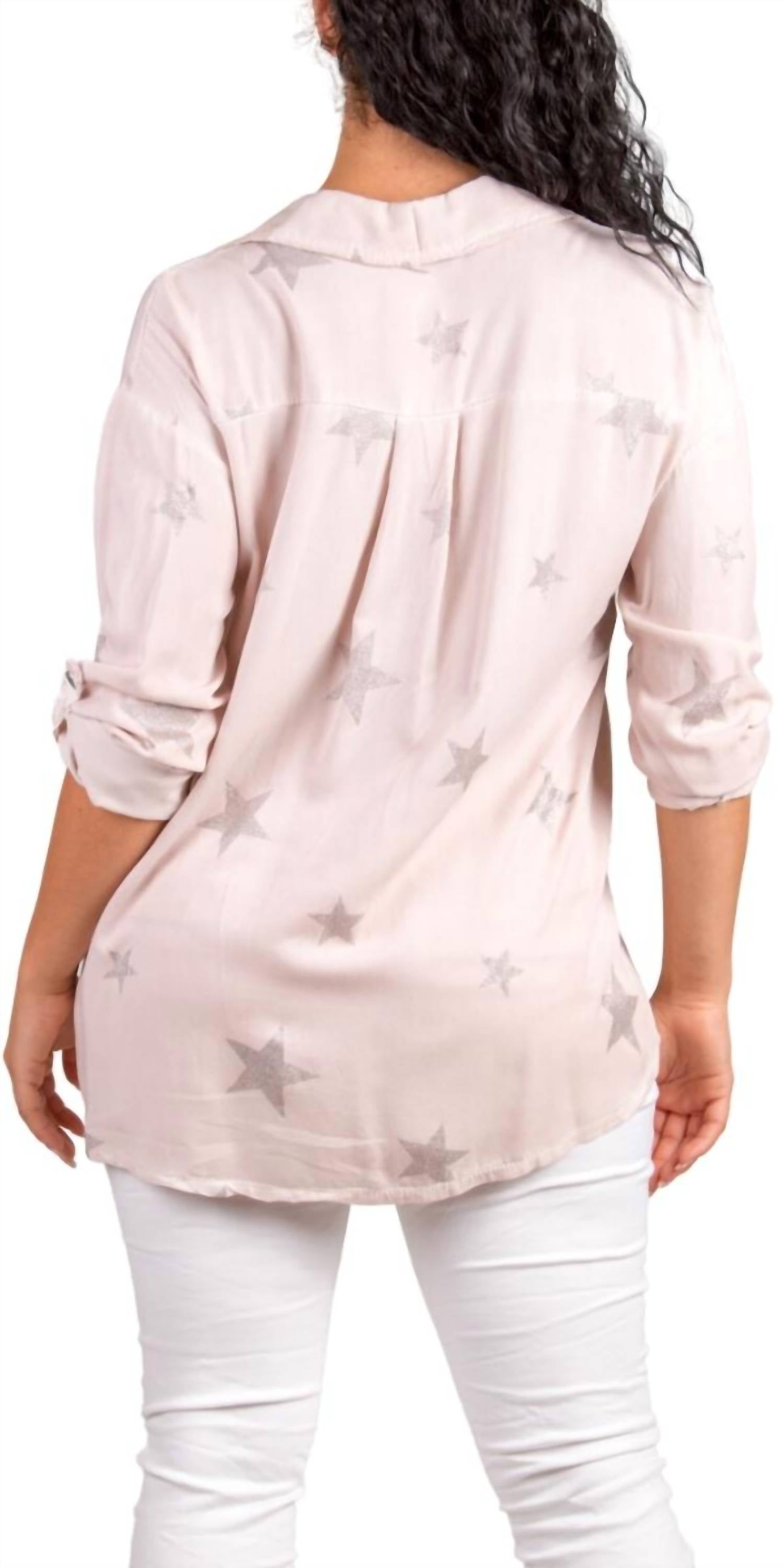 Gigi Moda - Spazio Long Sleeve Button Down Shirt