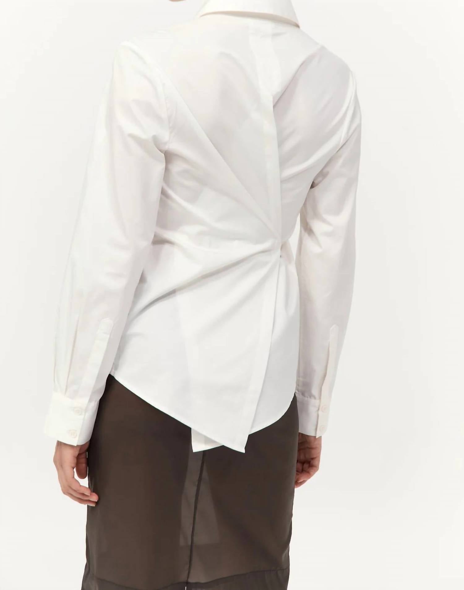 St. Agni - Tie Back Shirt