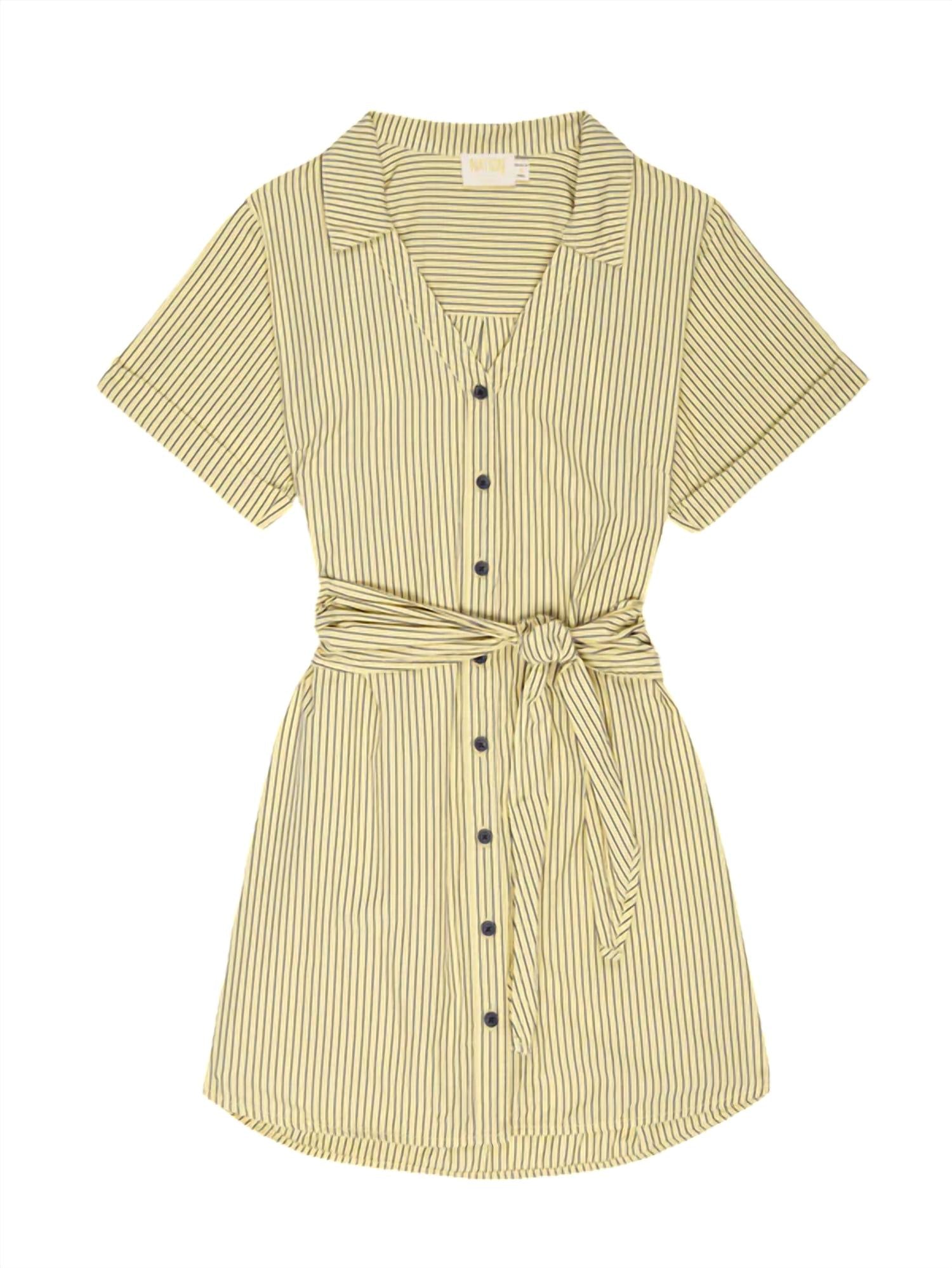 Nation Ltd - Nida Wrapped Button Up Dress