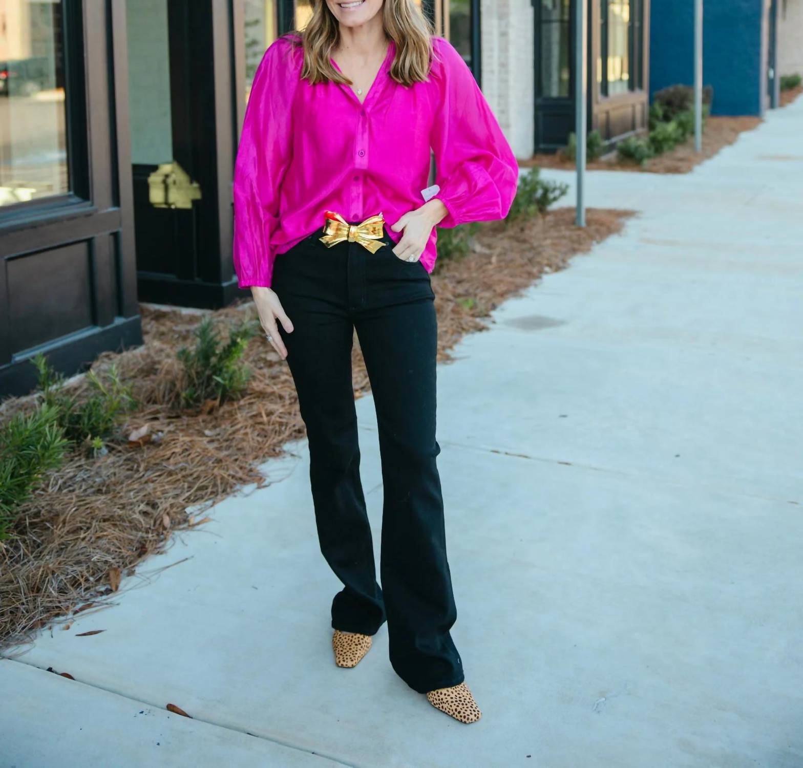 Jade - Cerise Top