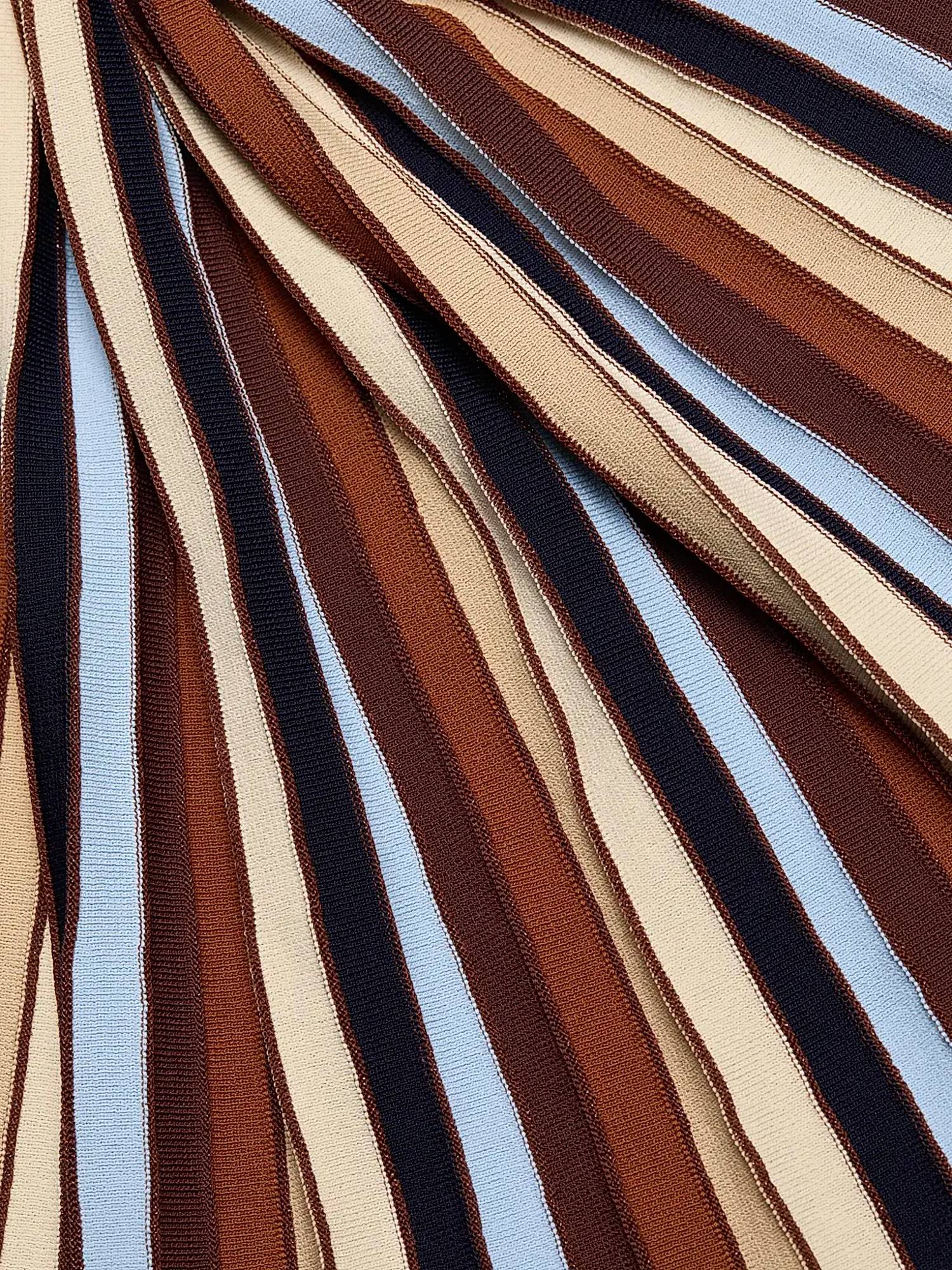 Cara Cara - Montana Striped Midi-skirt
