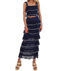 Mable - Wait for Your Love Ruffle Skirt Set