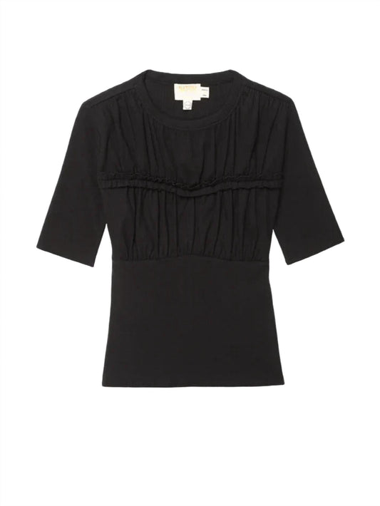 Nation Ltd - Lila Rouched Bust Tee