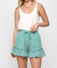 Gigio - Adalynn Leaf Ruffle Shorts