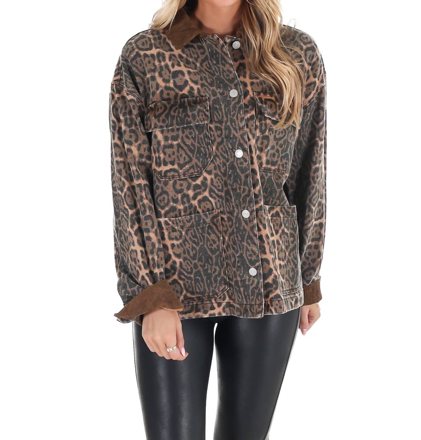 She + Sky - Leopard Lane Barn Jacket