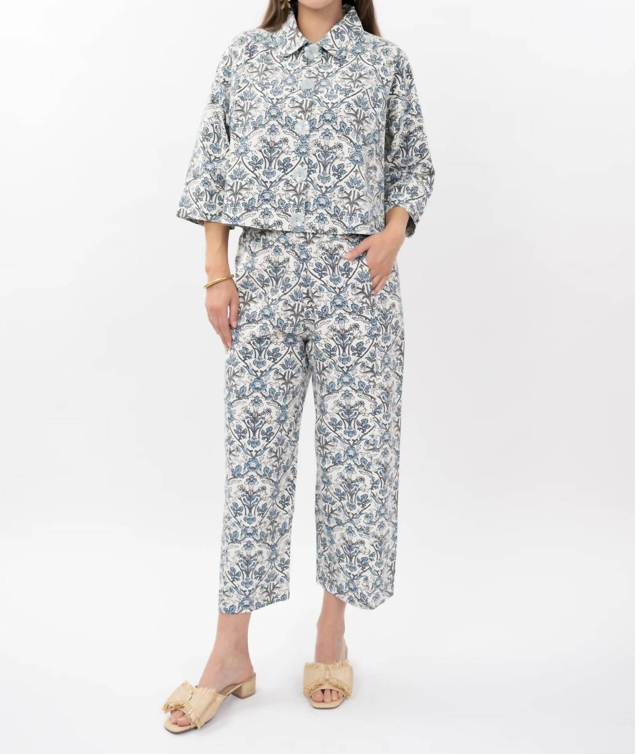Ivy Jane - Toile Barrel Pants