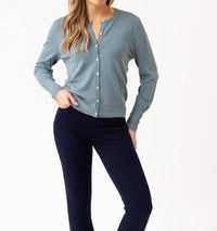 Marble - Essential Button Cardigan