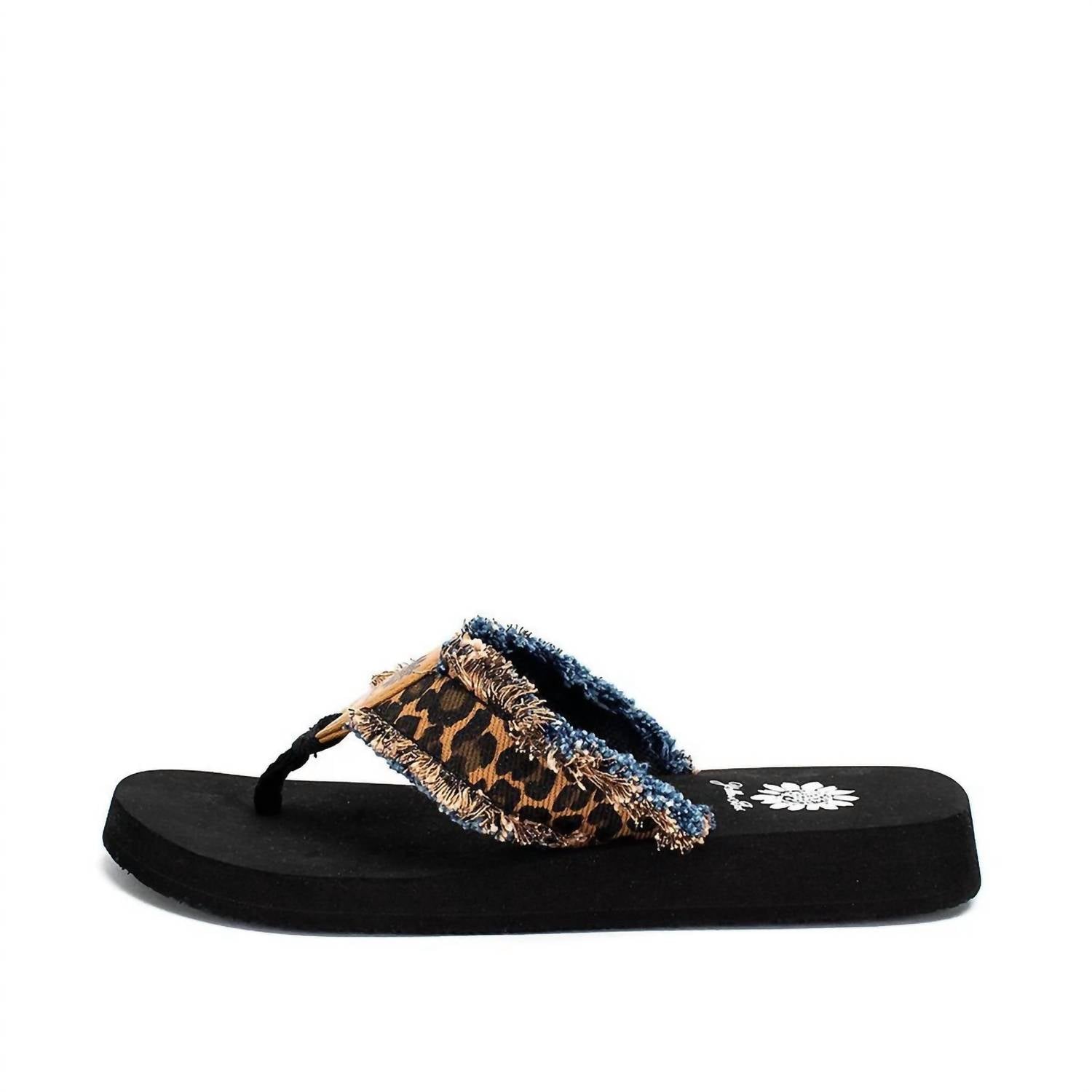 Yellowbox - Women's Chic Twist With Fringe Flipflop