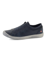 Softinos Women's Ini Soft Smooth Slipper in denim - women's shoe