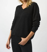 Joseph Ribkoff - V-neck Long Sleeve Sweater