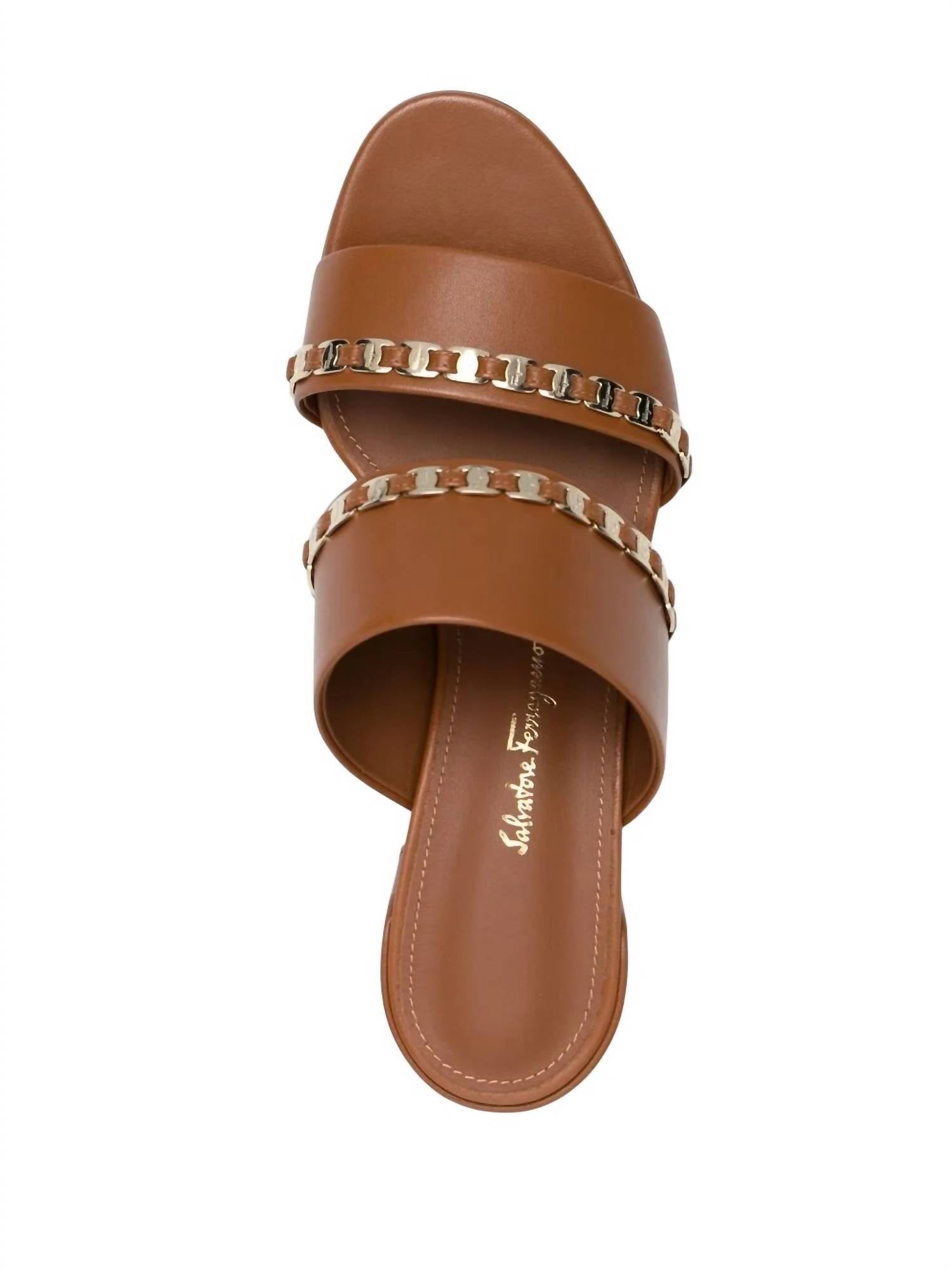 Salvatore Ferragamo - Women's Vara Chain Sandals