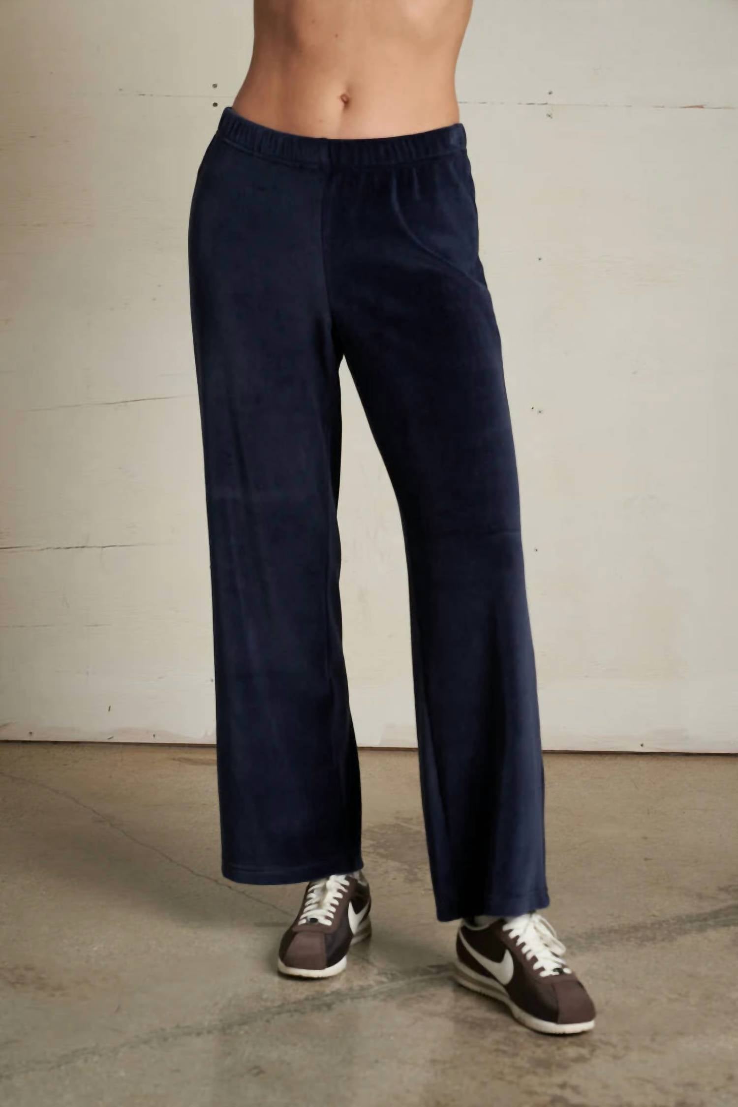 Perfectwhitetee - Alex Velour Pant