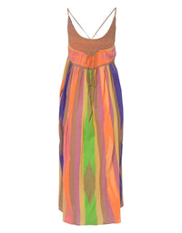 Devotion Twins - Iaspis Strappy Tie Back Midi Dress