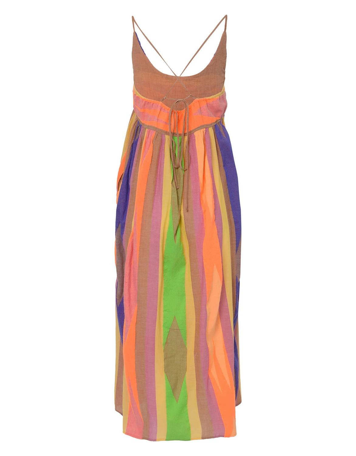 Devotion Twins - Iaspis Strappy Tie Back Midi Dress