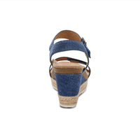 Aetrex - Women's Sydney Quarter Strap Espadrille Wedge Sandals