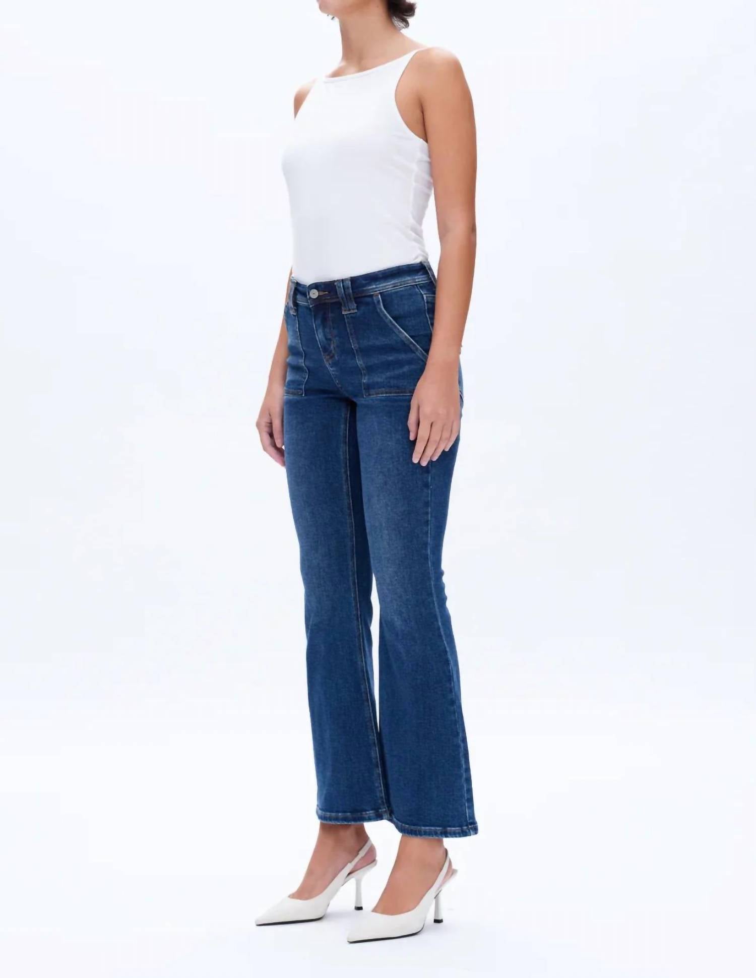 Bayeas - Jess Low Rise Flare Jeans