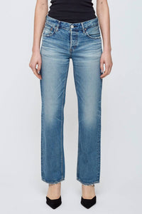 Moussy - Millsboro Straight Low Rise Jeans