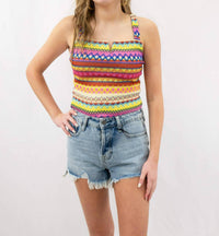Tcec - Embroidered Bodysuit
