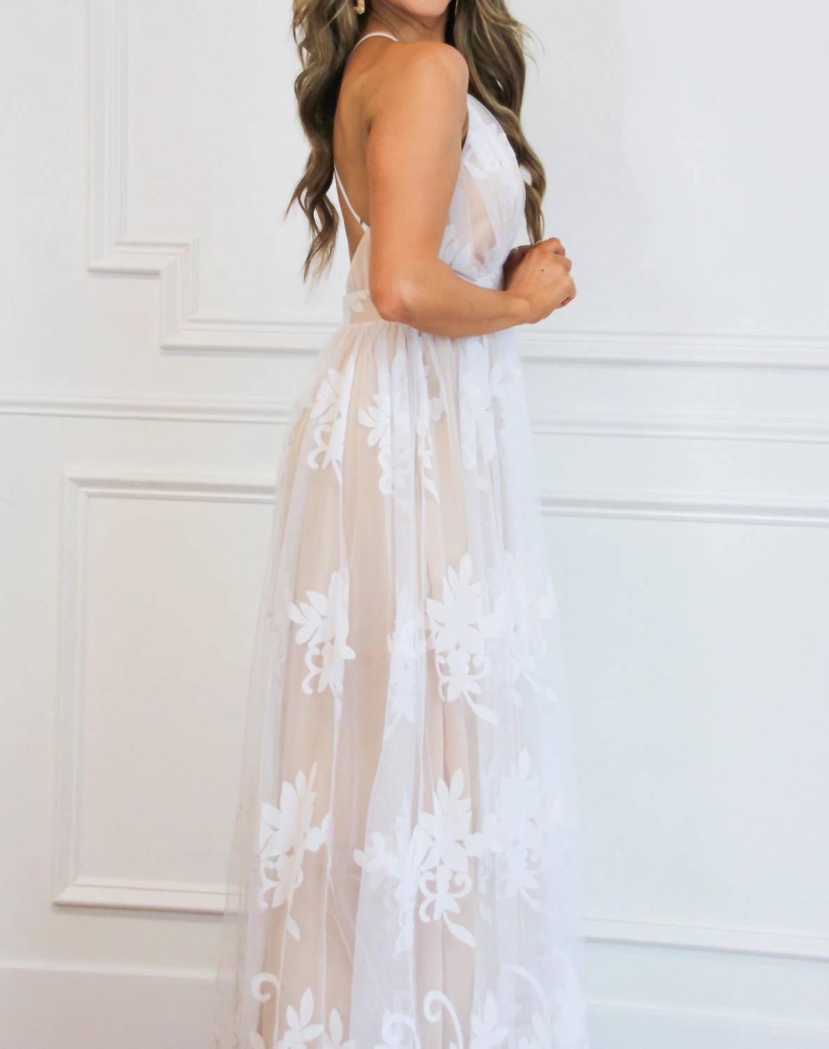 Luxxel - Here Comes The Bride Maxi Dress