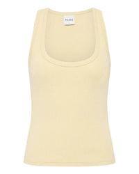 POSSE Women's Lewis Singlet Tank in beige - women's tank top - view 5