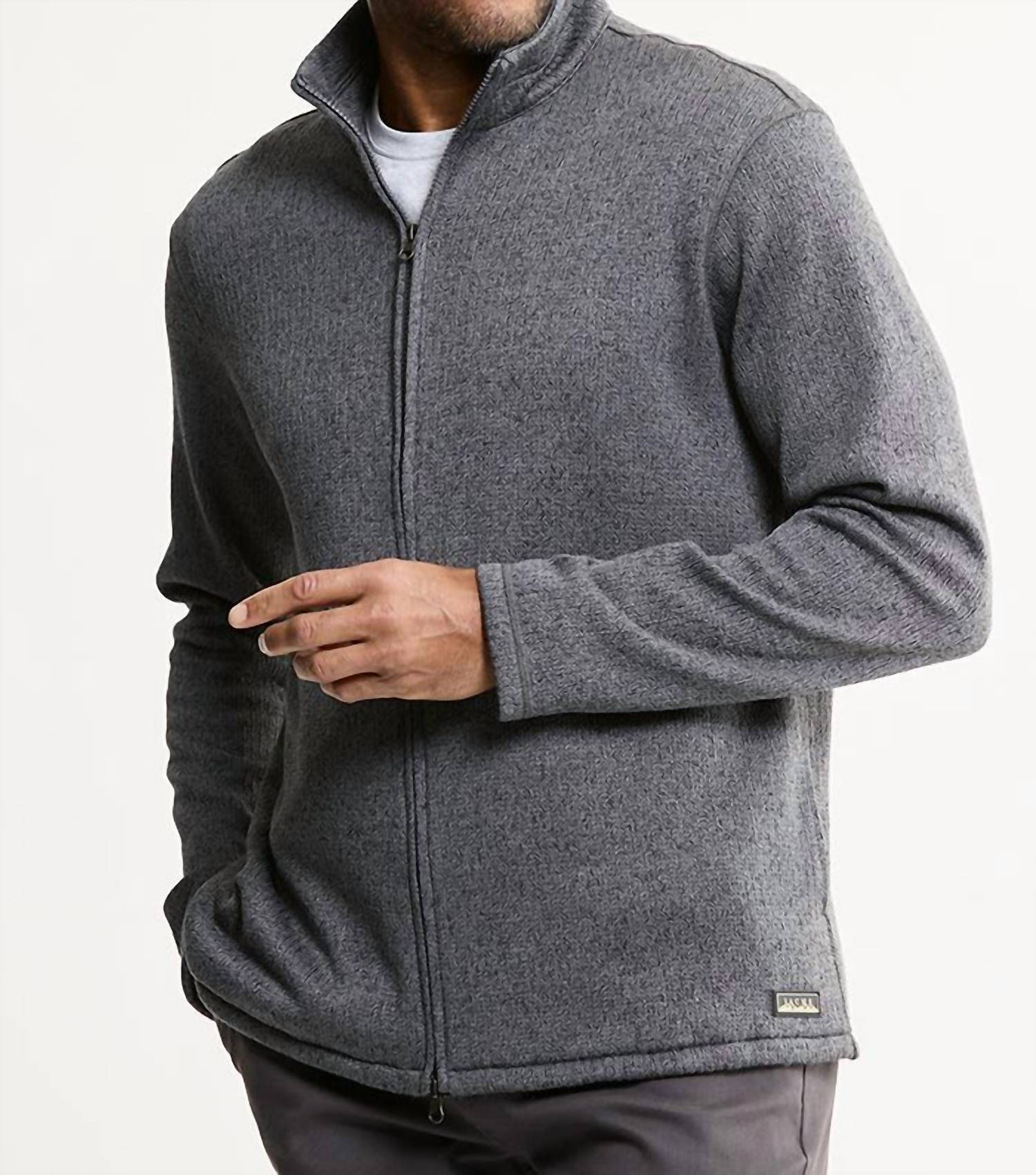 Jachs New York - Stretch Fleece Full Zip Sweater