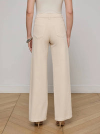 L'Agence - Scottie Corduroy Wide-leg Jean