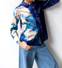 Hope For Flowers - Frilled Button Down Top