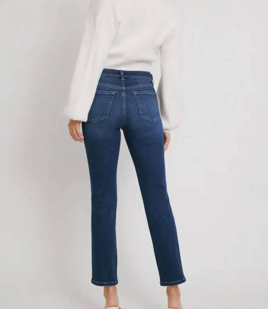 Kancan - Adaline High Rise Slim Straight Jeans